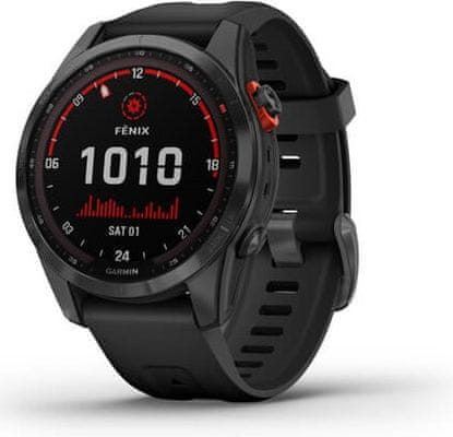 moderní chytré hodinky ve stylovém provedení garmin fenix 7s sportovní funkce chytré zobrazení notifikací navigační mapy 11denní výdrž na nabití monitoring zdravotních funkcí duální ovládání prémium materiály brilantní amoled displej