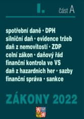 autorů kolektiv: Zákony 2022 I/A