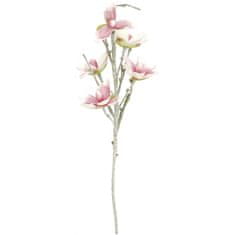 Europalms Větvička magnolie růžovobílá, 100 cm