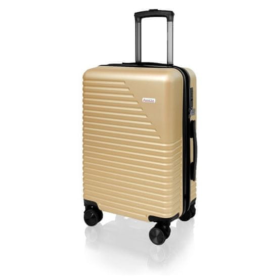 AVANCEA® Cestovní kufr DE2936 zlatý S 55x38x25 cm