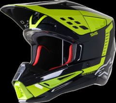 Alpinestars HELMA SM5 BEAM BLK/YL (8303622-1151-S) 8303622-1151-S