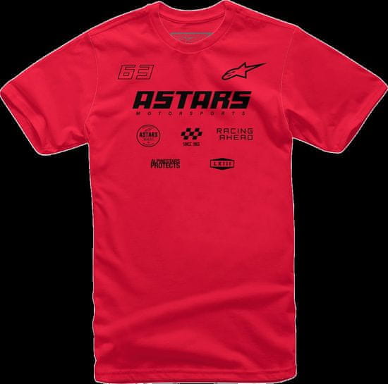 Alpinestars TRIČKO MULTI RACE ČERVENÁ (1213-7203230L) 1213-7203230L