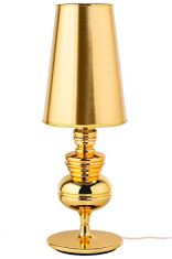 KINGHOME Stolní lampa QUEEN 18 zlatá