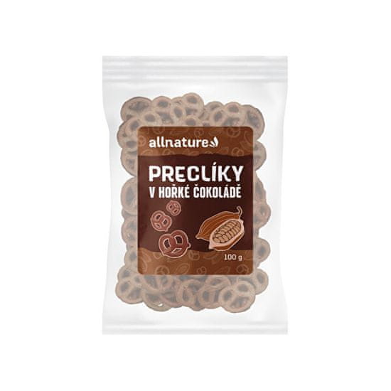 Allnature Preclíky v hořké čokoládě