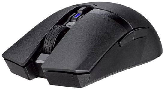  herní myš ASUS TUF GAMING M4 Wireless (90MP02F0-BMUA00) 6 programovatelných tlačítek 100% PTFE Bluetooth 2,4ghz 62g