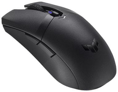  herní myš ASUS TUF GAMING M4 Wireless (90MP02F0-BMUA00) 6 programovatelných tlačítek 100% PTFE Bluetooth 2,4ghz 62g