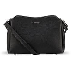 FLORA & CO Dámská crossbody kabelka 2516 noir