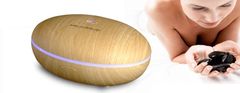 Aromacare Zen Stone, ultrazvukový aroma difuzér, světlé dřevo, 350 ml