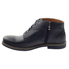 Boty na zip TM-1 navy blue velikost 41