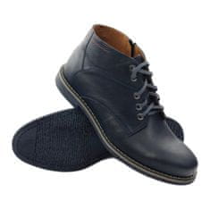 Boty na zip TM-1 navy blue velikost 41