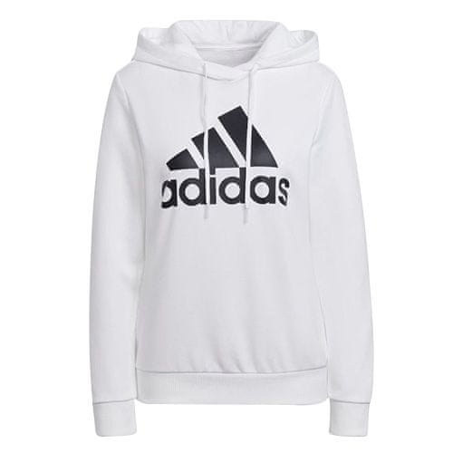 Adidas Dámská mikina , W BL FT HD | HD1800 | WHITE/BLACK | XL