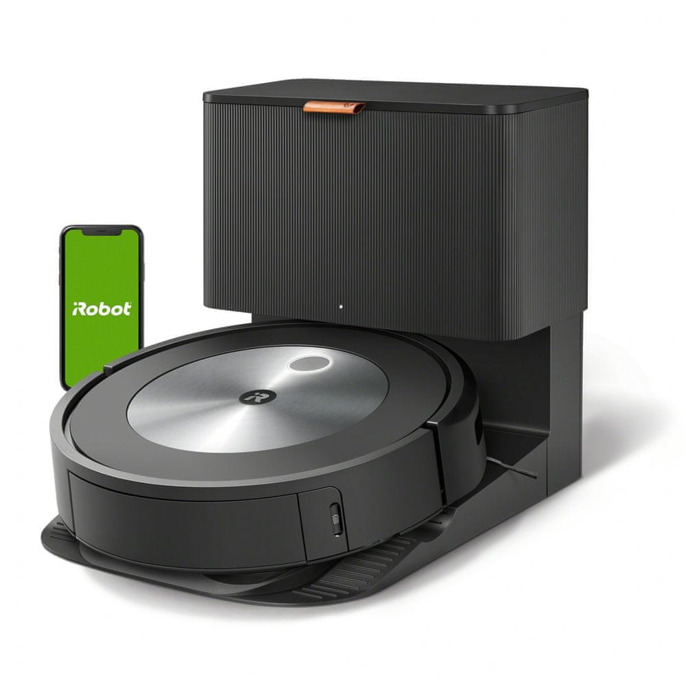 IROBOT robotický vysavač Roomba j7+ (Graphite j7558) + prodloužená záruka 3 roky