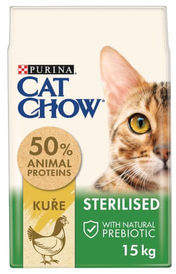 Purina Cat Chow STERILISED 15 kg