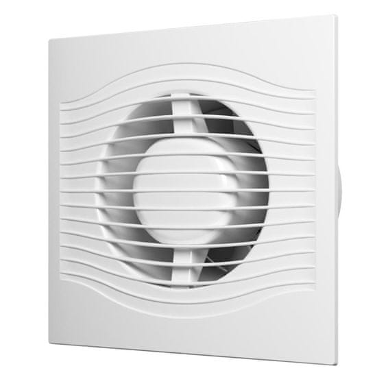 Mikawi Ventilátor SLIM d100 mm se zpětnou klapkou VELMI TICHÝ MIKAWI 59-0384