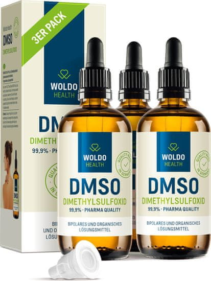 WoldoHealth® DMSO dimethylsulfoxid 99.9% 300 ml WoldoHealth