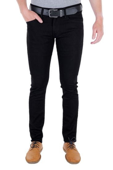 Lee Pánské jeans LEE L719HFAE LUKE CLEAN BLACK Velikost: 34/30