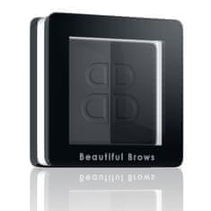 Beautiful Brows DUO Minerální pigment na obočí: Slate / Black 1,985g