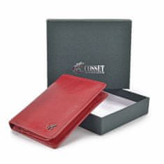 COSSET červená pánská peněženka 4424 Komodo CV