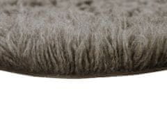 Lorena Canals Vlněný koberec Woolly - Sheep Grey 75x110 tvar kožešiny