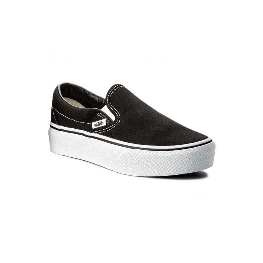 slip on vans cerne