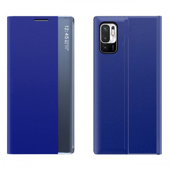 MG Sleep Case knížkové pouzdro na Xiaomi Redmi Note 10 5G / Poco M3 Pro, modré