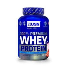 USN 100% Whey Protein Premium 2280 g jahoda se smetanou