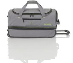 Travelite Basics Wheeled duffle S Grey/green