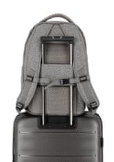 Travelite Basics Backpack Melange Light grey