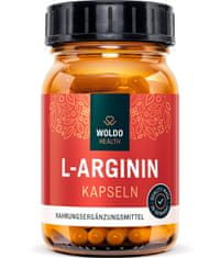 WoldoHealth® L-Arginin HCL 120 kapslí