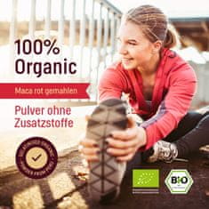 WoldoHealth® Maca červená BIO prášek 300g