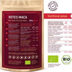 WoldoHealth® Maca červená BIO prášek 300g