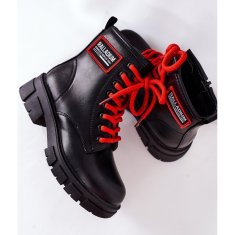 Dětské polstrované boty Black Fincastle velikost 30