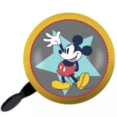 Disney Zvonek retro na kolo mickey yellow