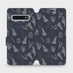 Mobiwear Flip pouzdro na mobil Samsung Galaxy S10 - VP15S Kapradiny