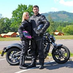 W-TEC Kožené moto boty Benkoff Barva černá, Velikost 47