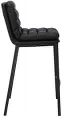 BHM Germany Barová židle Dundalk, černá / černá