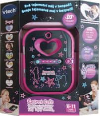 Vtech Kidi Secret Safe - Můj tajný deník černý SK - rozbaleno