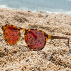 Verdster sluneční brýle Porto Oválné červená sklíčka korálová univerzální