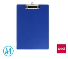 Deli stationery Podložka psací s klipem A4 DELI E38153A modrá