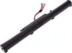 Baterie T6 Power pro Asus K751LB, Li-Ion, 14,4 V, 2600 mAh (37 Wh), černá