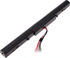 Baterie T6 Power pro Asus A751LJ, Li-Ion, 14,4 V, 2600 mAh (37 Wh), černá