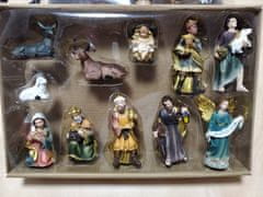 Kareš spol. s r.o. Betlémové figurky - vánoční figurky k betlému, sada 11 ks