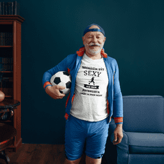Fenomeno Pánské tričko - Sexy fotbalista - bílé Velikost: M