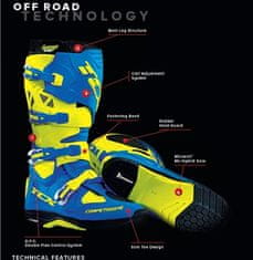 TCX Moto boty COMP EVO 2 MICHELIN bílé 44