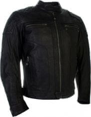 RICHA Moto bunda DETROIT černá kožená- nadměrná velikost 60