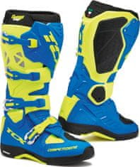 TCX Moto boty COMP EVO MICHELIN royal modro/fluo žluté 42