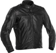 RICHA Moto bunda RETRO RACING 3 černá kožená - nadměrná velikost 70