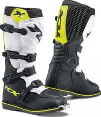 TCX Moto boty X-BLAST černo/bílo/neonově žluté 46