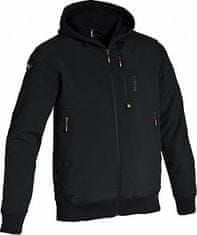 RICHA Softshellová moto bunda ATOM HOODIE černá XL