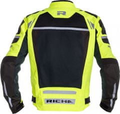 RICHA Moto bunda AIRSTORM WP fluo žlutá M